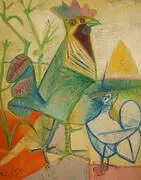 Cock of the Liberation 1944 By Pablo Picasso