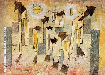 Mural from The Temple of Longing 1922 By Paul Klee