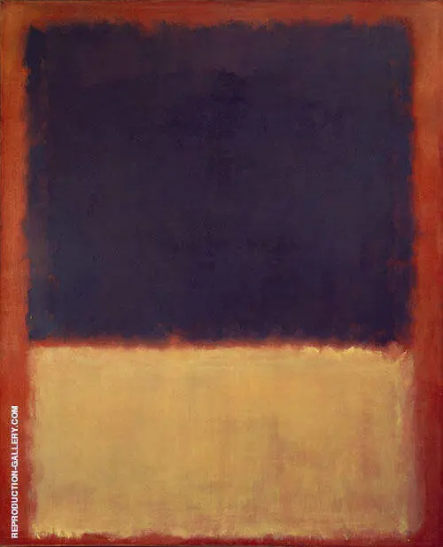 No 203 1954 By Mark Rothko (Inspired By)