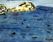 Blue Bay and Dunes By Milton Avery