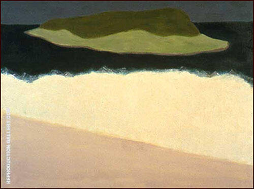 Offshore Island by Milton Avery | Oil Painting Reproduction