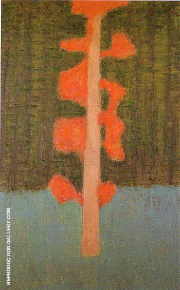 Hint of Autumn By Milton Avery