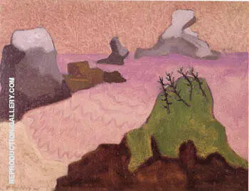 Oregon Coast By Milton Avery