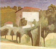Landscape 1936 By Giorgio Morandi