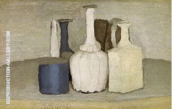 Still Life 1948 3 By Giorgio Morandi