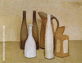 Still Life 1951 By Giorgio Morandi