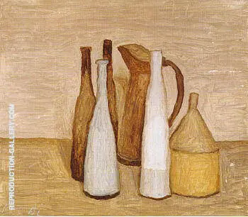 Still Life 1953 By Giorgio Morandi