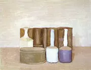 Still Life 1954 2 By Giorgio Morandi