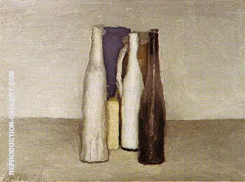 Still Life 1957 4 By Giorgio Morandi