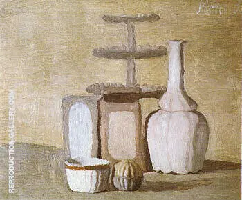 Still Life 1960 By Giorgio Morandi