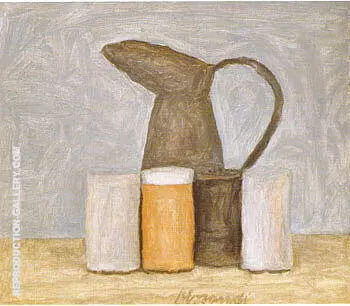Still Life 1961 1 By Giorgio Morandi