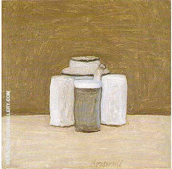 Still Life 1961 By Giorgio Morandi