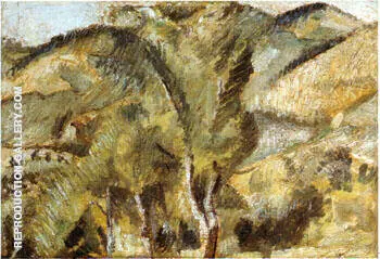 Landscape 1913 2 By Giorgio Morandi