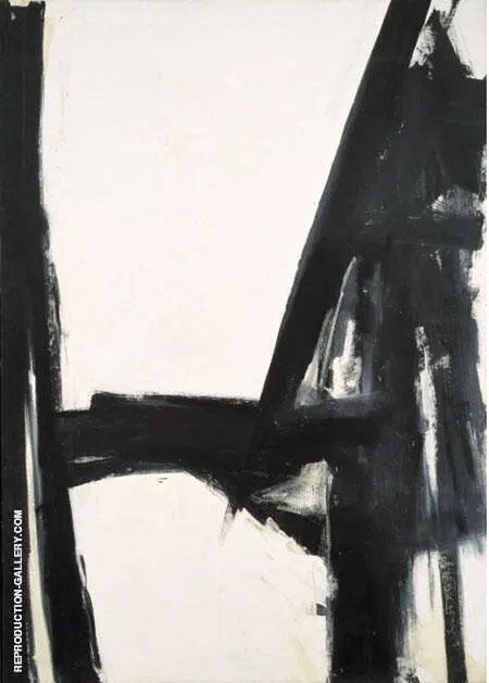 Slate Cross By Franz Kline