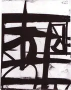 Untitled 1950 C By Franz Kline