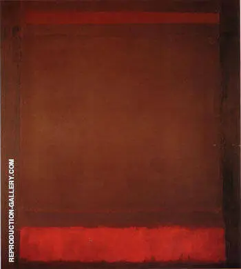 No 64 Untitled 1960 By Mark Rothko (Inspired By)