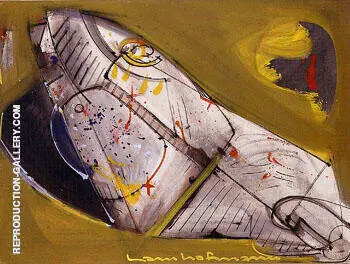 The Flight, 1946 By Hans Hofmann