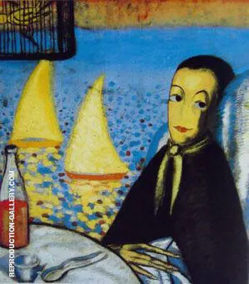 The Sick Child Self Portrait at Cadaques 1923 By Salvador Dali