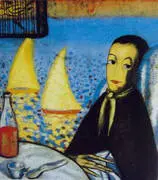 The Sick Child Self Portrait at Cadaques 1923 By Salvador Dali
