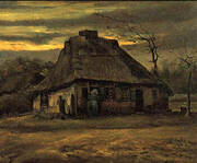The Cottage 1885 By Vincent van Gogh