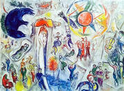 La Vie 1964 By Marc Chagall
