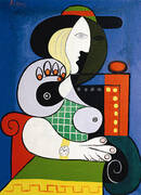 Seated Woman with Wrist Watch, 1932 By Pablo Picasso