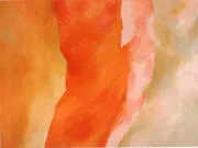 It was Red and Pink 1959 By Georgia O'Keeffe