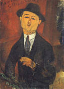 Portrait of Paul Guillaume 1915 By Amedeo Modigliani