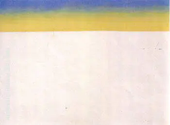 Sky above Flat White Cloud II By Georgia O'Keeffe