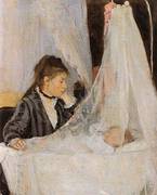 The Cradle 1872 By Berthe Morisot