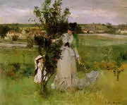 Hide and Seek 1873 By Berthe Morisot