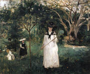 Chasing Butterflies 1874 By Berthe Morisot