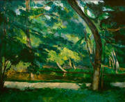 L'Etang des Soeurs Osny 1875 By Paul Cezanne