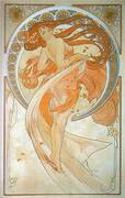 Dance 1898 By Alphonse Mucha