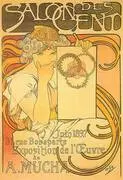 Salon des Cent By Alphonse Mucha