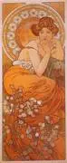 Topaz By Alphonse Mucha