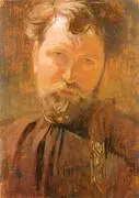 Self Portrait 1899 By Alphonse Mucha