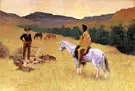 The Parley c1903 By Frederic Remington
