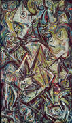 Troubled Queen 1945 By Jackson Pollock (Inspired By)