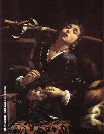 Herodias with the Head of St John the Baptist | Oil Painting Reproduction