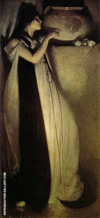 Isabella and the Pot of Basil 1897 By John White Alexander
