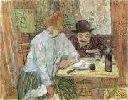 At the Cafe La Mie 1891 By Henri De Toulouse Lautrec