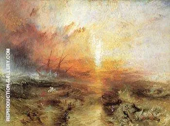 Slave Ship 1840 By Joseph Mallord William Turner
