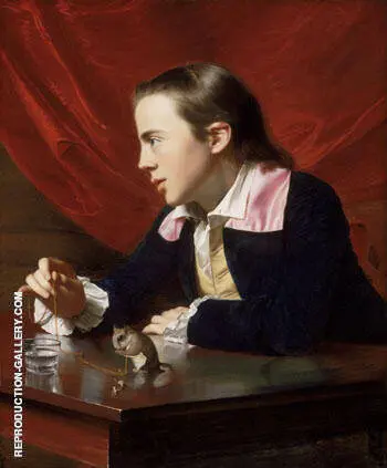 Henry Pelham Boy with a Squirrel 1765 By John Singleton Copley