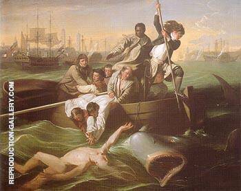 Watson and the Shark c1778 | Oil Painting Reproduction