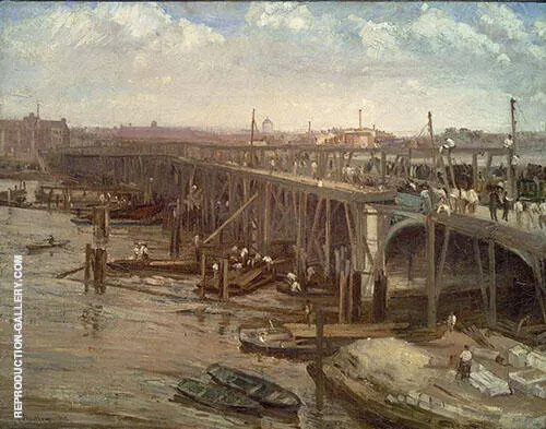 The Last of Old Westminster 1862 By James McNeill Whistler