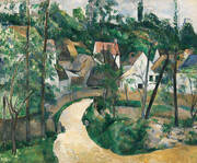 Turn in the Road c1879 By Paul Cezanne