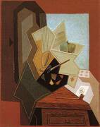 The Painters Window 1925 By Juan Gris