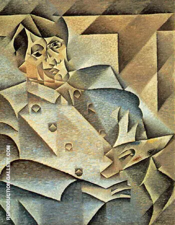 Portrait of Picasso 1912 By Juan Gris
