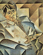 Portrait of Picasso 1912 By Juan Gris